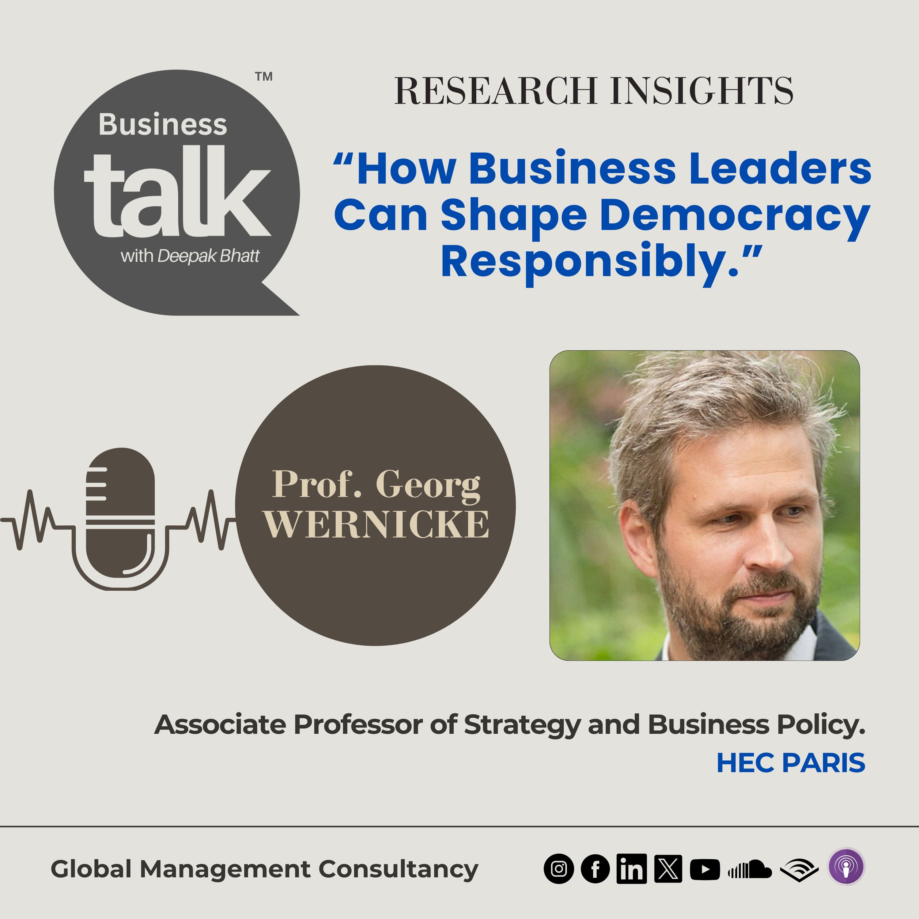 Shaping Democracy Responsibly: Prof. Georg Wernicke’s Insights on Business Leadership episode artwork