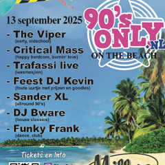 DJ Bware & Friends @90's Only on the Beach 2025