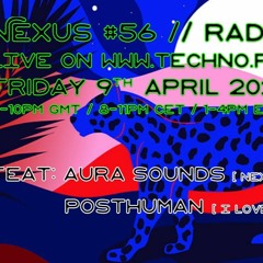 LIVE on techno.fm 9th April 2021 feat: Posthuman and Aura Sounds