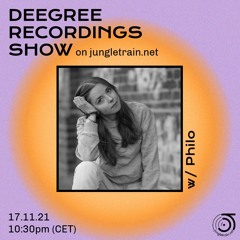 211020 - Deegree Recordings Show on jungletrain.net