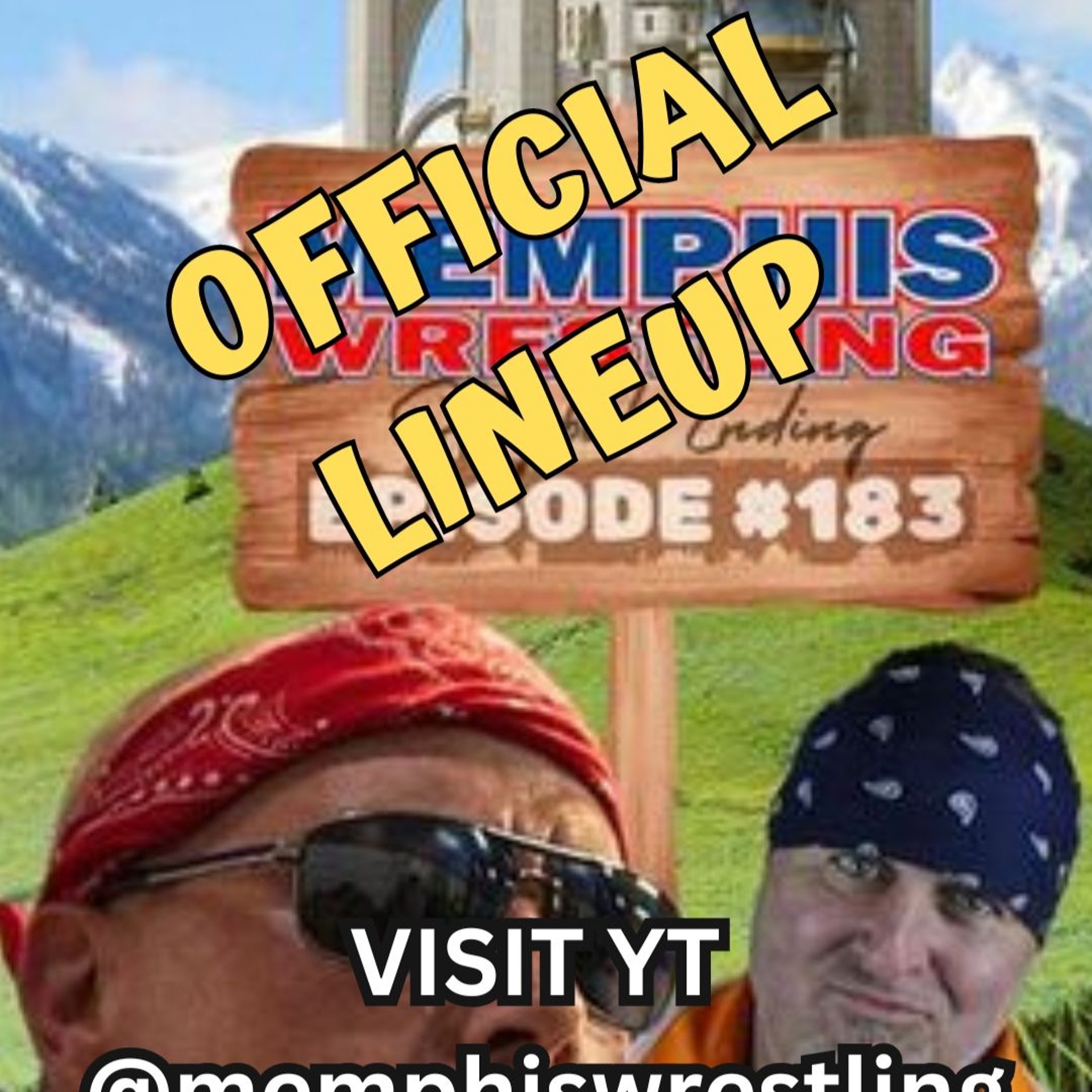 OFFICIAL LINEUP Memphis Wrestling, Episode 183 episode artwork