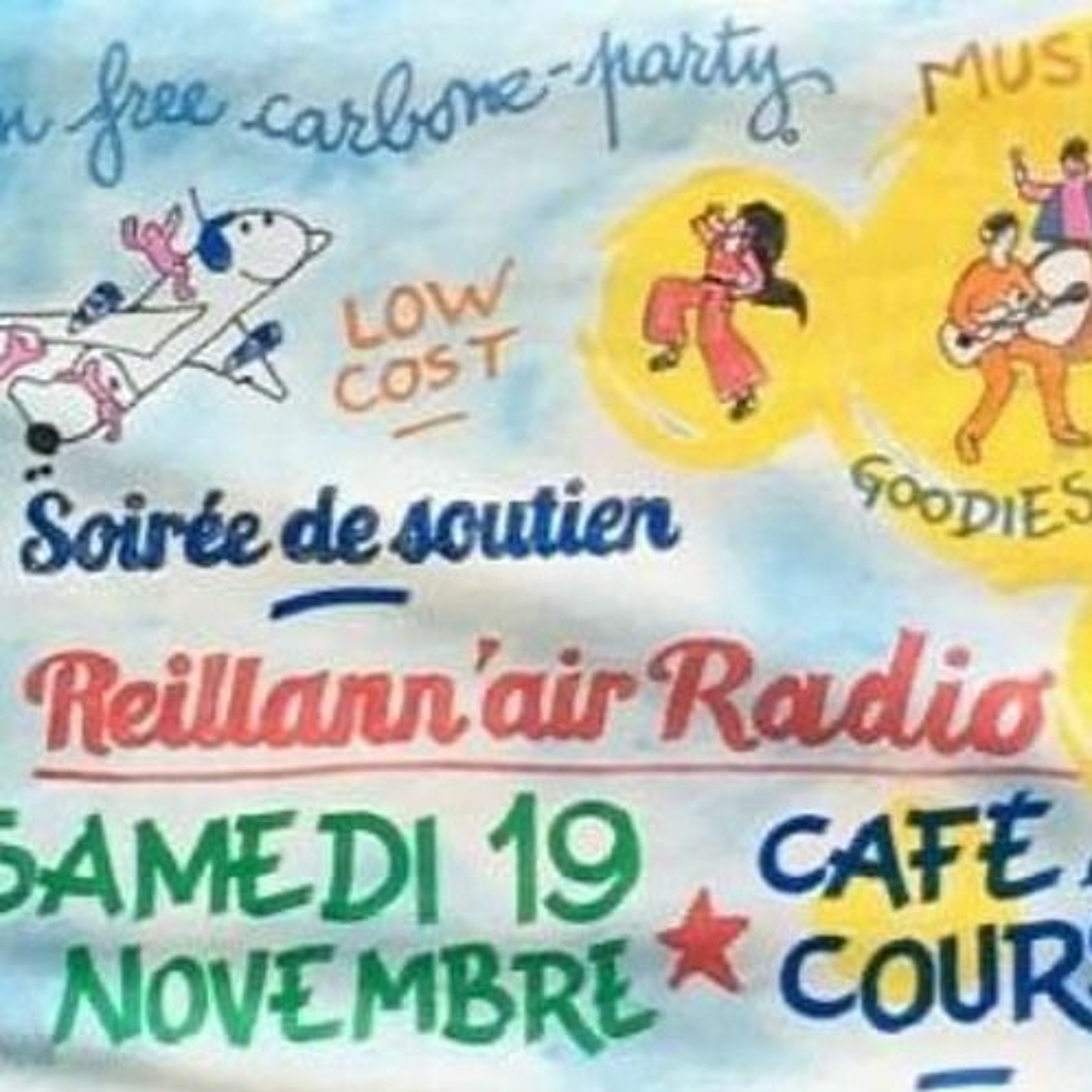 WARMUP TOURNE DISQUE live@Le Café du Cours 19_11_2022 Soirée de soutien Reillann'air