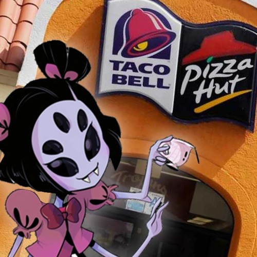 Muffet Works At The Combination Pizza Hut And Taco Bell