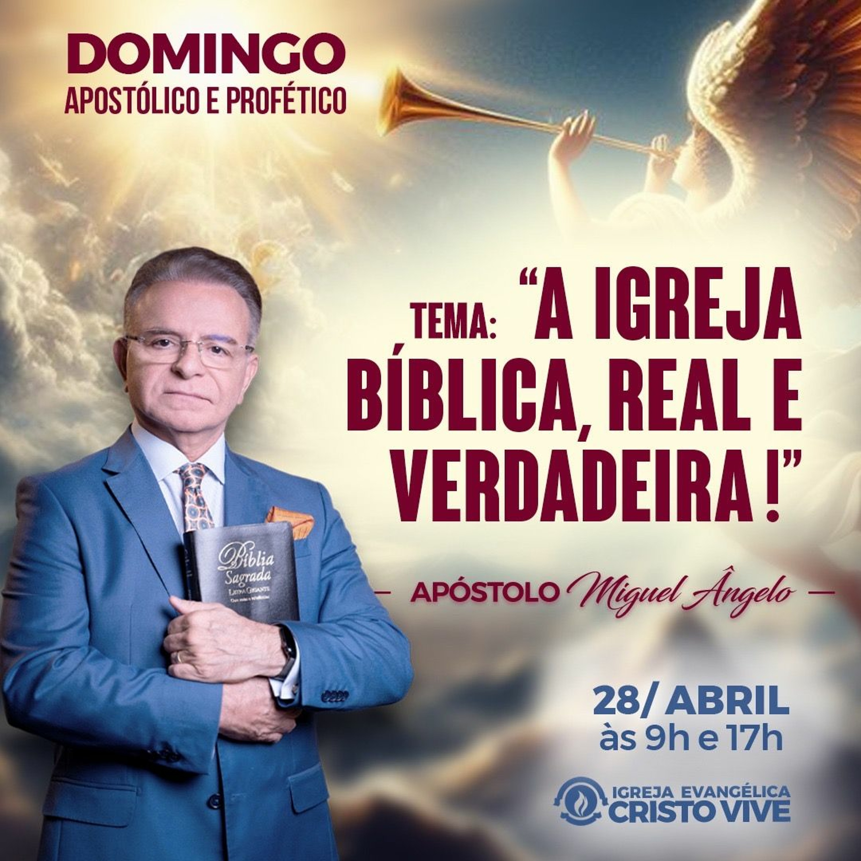 Igreja Evangélica Cristo Vive - Ap. Miguel Ângelo