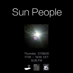 Sun People - 27/08/20 - SUB FM
