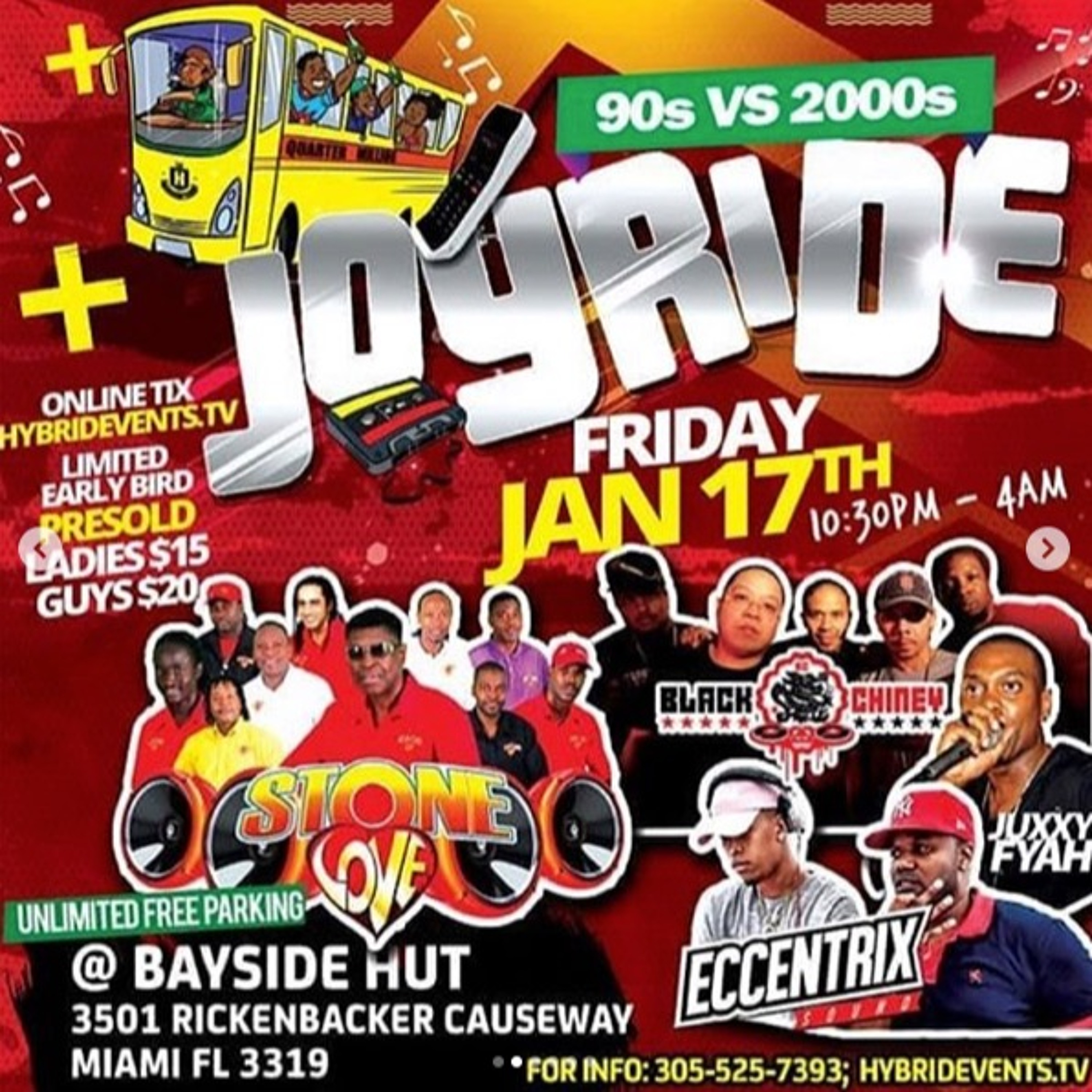 Eccentrix Sound + Black Chiney + Juxxy Fiyah + Stone Love @ Joyride 90sVs2000s 1/17/20 (LIVE AUDIO) episode artwork