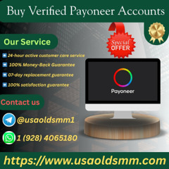 Buy Verified Payoneer Accounts for Secure Global Payment Solutions