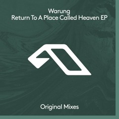 HMWL Premiere: Warung - Want Me Want You (Extended Mix) [Anjunadeep]