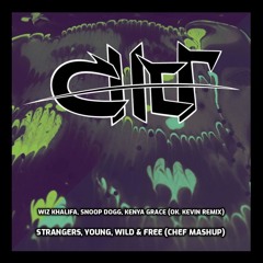 Wiz Khalifa, Snoop Dogg, Kenya Grace (OK. Kevin Remix) - Strangers, Young, Wild & Free (CHEF Mashup)
