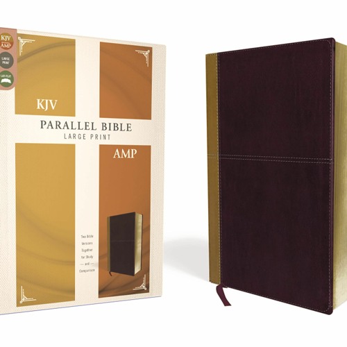 Stream [Best!] KJV, Amplified, Parallel Bible, Large Print, Leathersoft