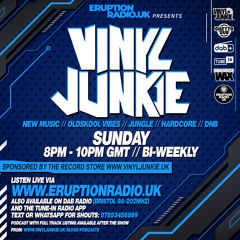 Episode 12 - Vinyl Junkie - Eruption Radio Podcast - 19th December 2021