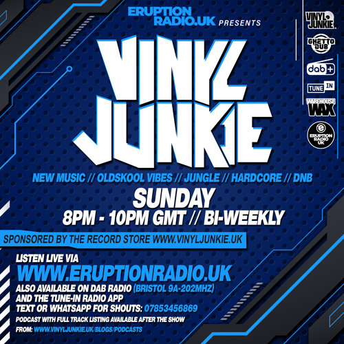 Episode 12 - Vinyl Junkie - Eruption Radio Podcast - 19th December 2021