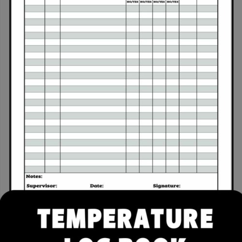 EPUB READ Temperature Log Book: Body Temperature Health Checkup Tracker And Reco