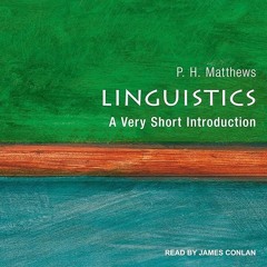 ⚡Audiobook🔥 Linguistics: A Very Short Introduction