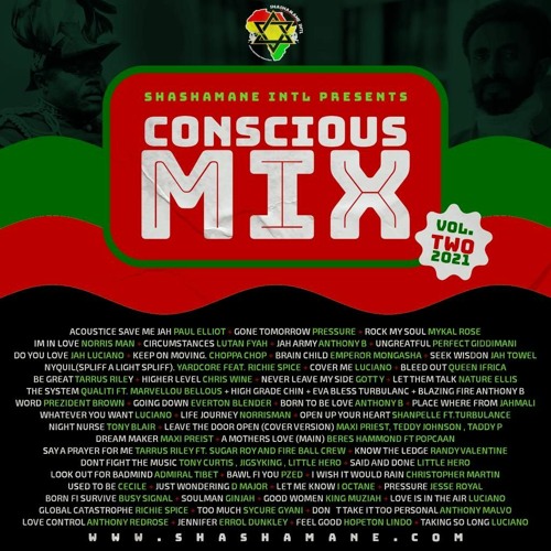 Shashamane Intl  Conscious Mix 11/21