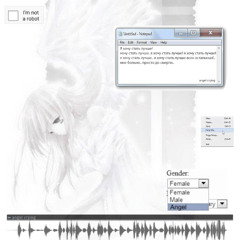 angel crying