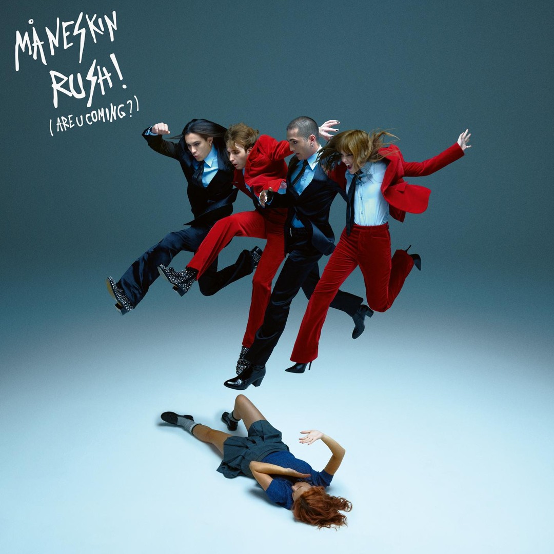 Måneskin Rush! World Tour フーディ 裏起毛 Mサイズ Italian Rock Band Maneskin Rush World Tour Zipper Hoodie Men
