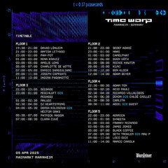 Mischluft b2b Pegassi, Malugi, DJ Heartstring, Daria Kolosova b2b Héctor Oaks, Patrick Mason, Clara Cuvé - Live at Time Warp 2025, Mannheim 05-04-2025