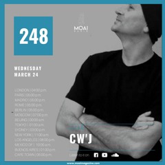 🔵🔵🔵MOAI Radio | Podcast 248 |CW'J  | Italy
