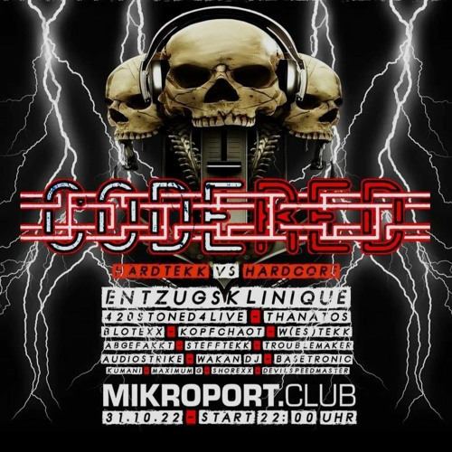Promo SetCut 31.10.2022 CODE RED VS HARDTEKK MIKROPORT KREFELD