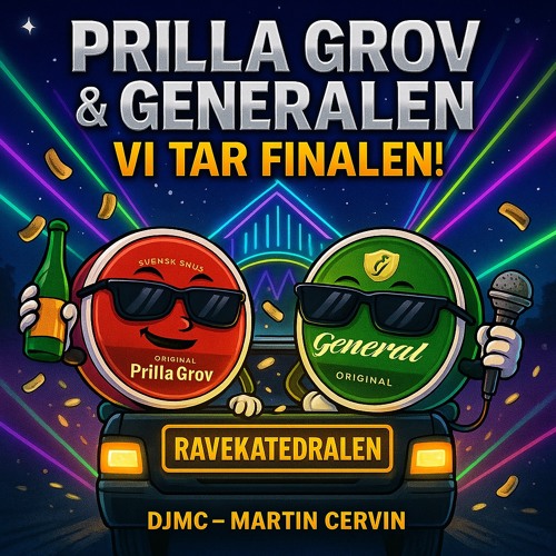 Prilla Grov & Generalen - Vi tar finalen (Epa Rave PartyRap)
