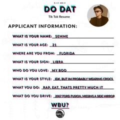 Do Dat - STOP DROP & ROLL(Tik Tok Resume)
