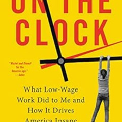[VIEW] EPUB 🖌️ On the Clock: What Low-Wage Work Did to Me and How It Drives America