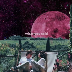 What You Said W/ Baulm (Prod. Baulm)