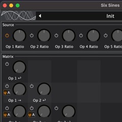 One Synth Challenge #192: Six Sines by BaconPaul