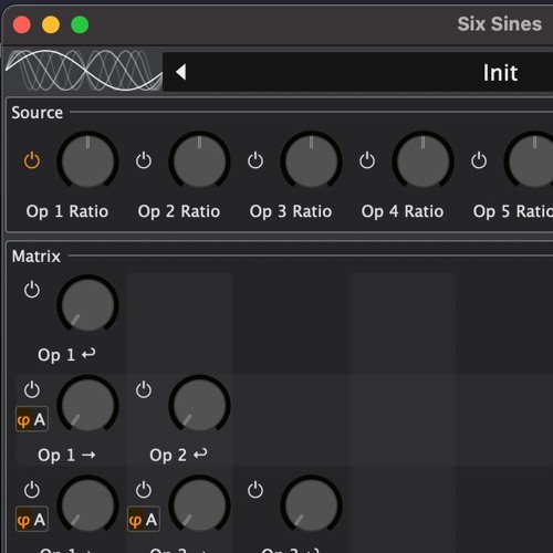 One Synth Challenge #192: Six Sines by BaconPaul