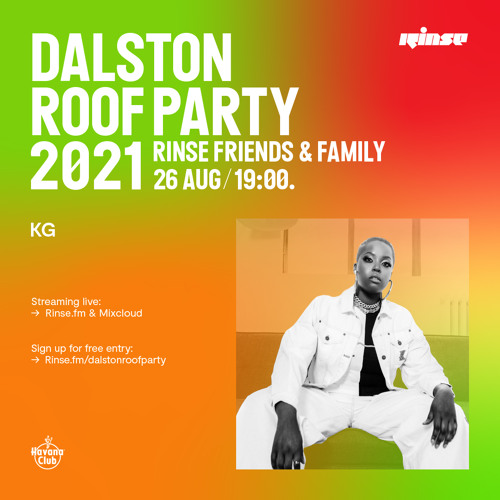 Dalston Roof Party: KG - 26 August 2021