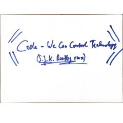 Coda - We Can Control Technology (S.J.K. Bootleg RmX)Version 1/3