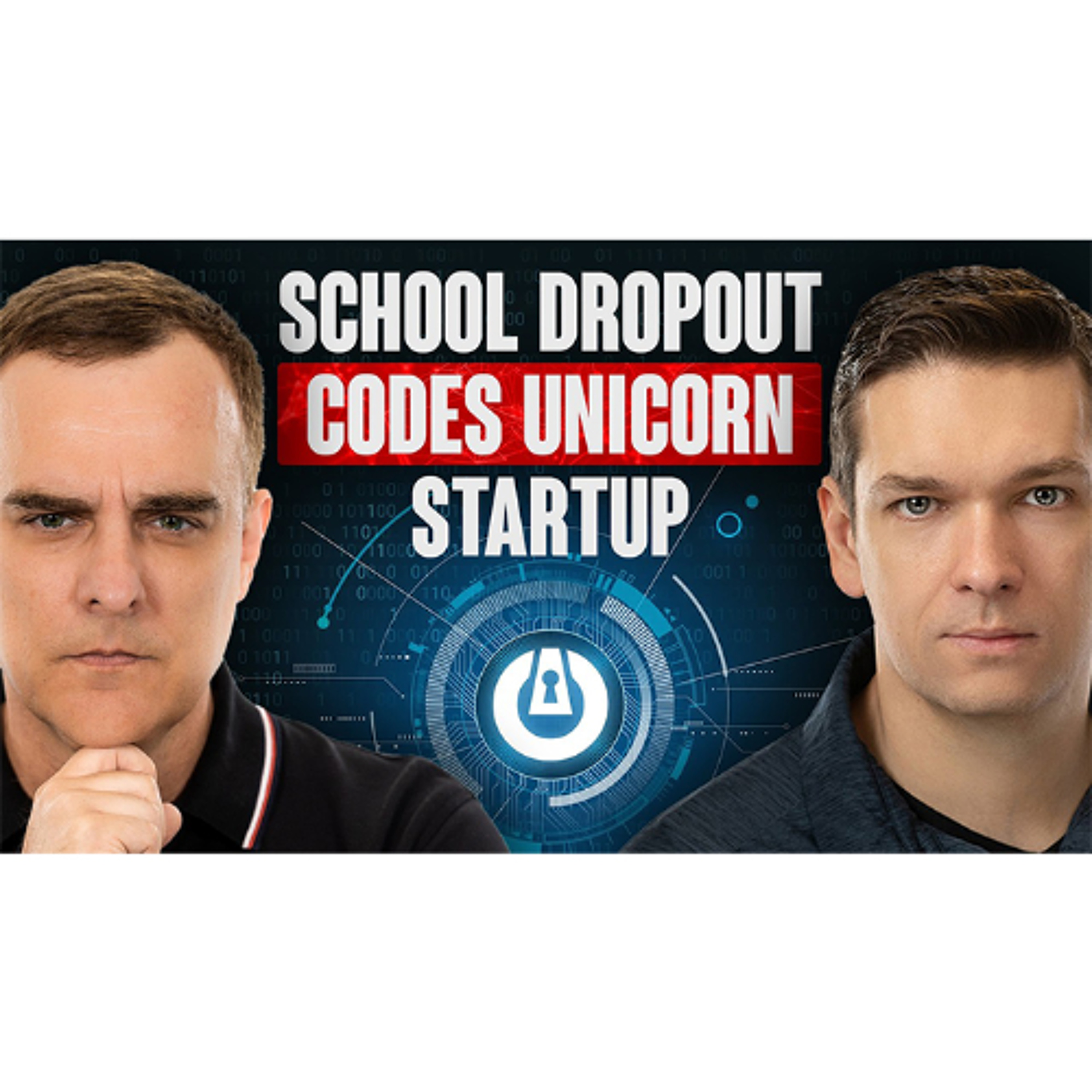 cover of episode #496: Left school at 15 ... hacks and creates $$$ Billion dollar Cybersecurity company