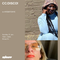 CC:DISCO! w AYEBATONYE - 31 January 2021