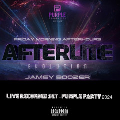Afterlite Party-Purple Party Live Recorded Set 2024
