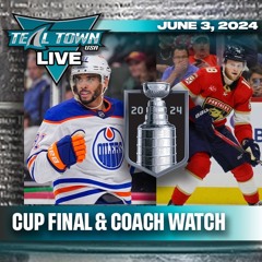 Stanley Cup Final Preview, Smith Signs, Coach Watch  Day 41 - 6/3/2024 - Teal Town USA Live