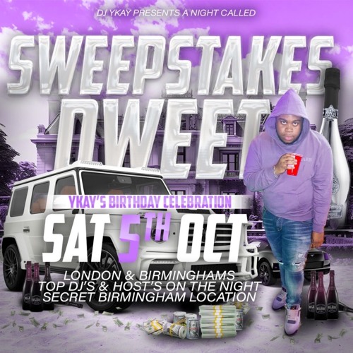 DJ TEEJ LIVE AUDIO: SWEEPSTAKES DWEET 🎈💵 (DJ YKAY BDAY) - TEEJ X CAIZ [BIRMINGHAM]