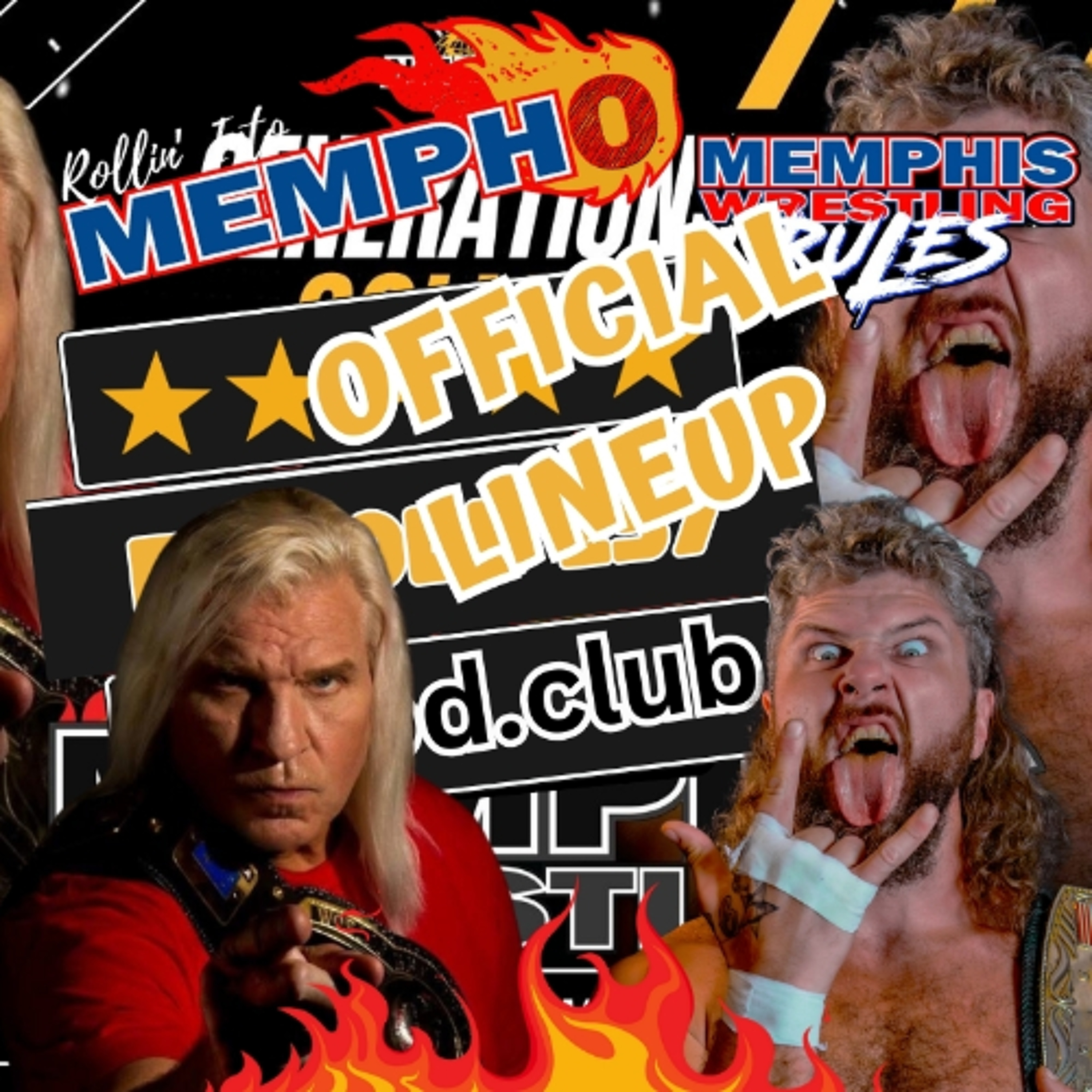 OFFICIAL LINEUP Memphis Wrestling, Episode 257 episode artwork