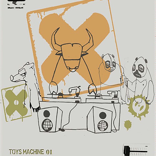 Keja - Devant Un Mur - Toys Machine 01 Tekita