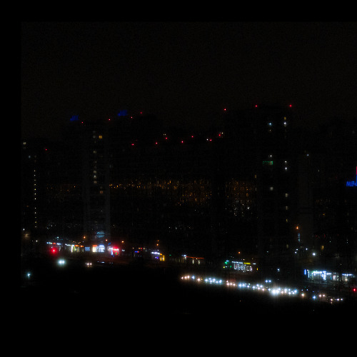 night in the city