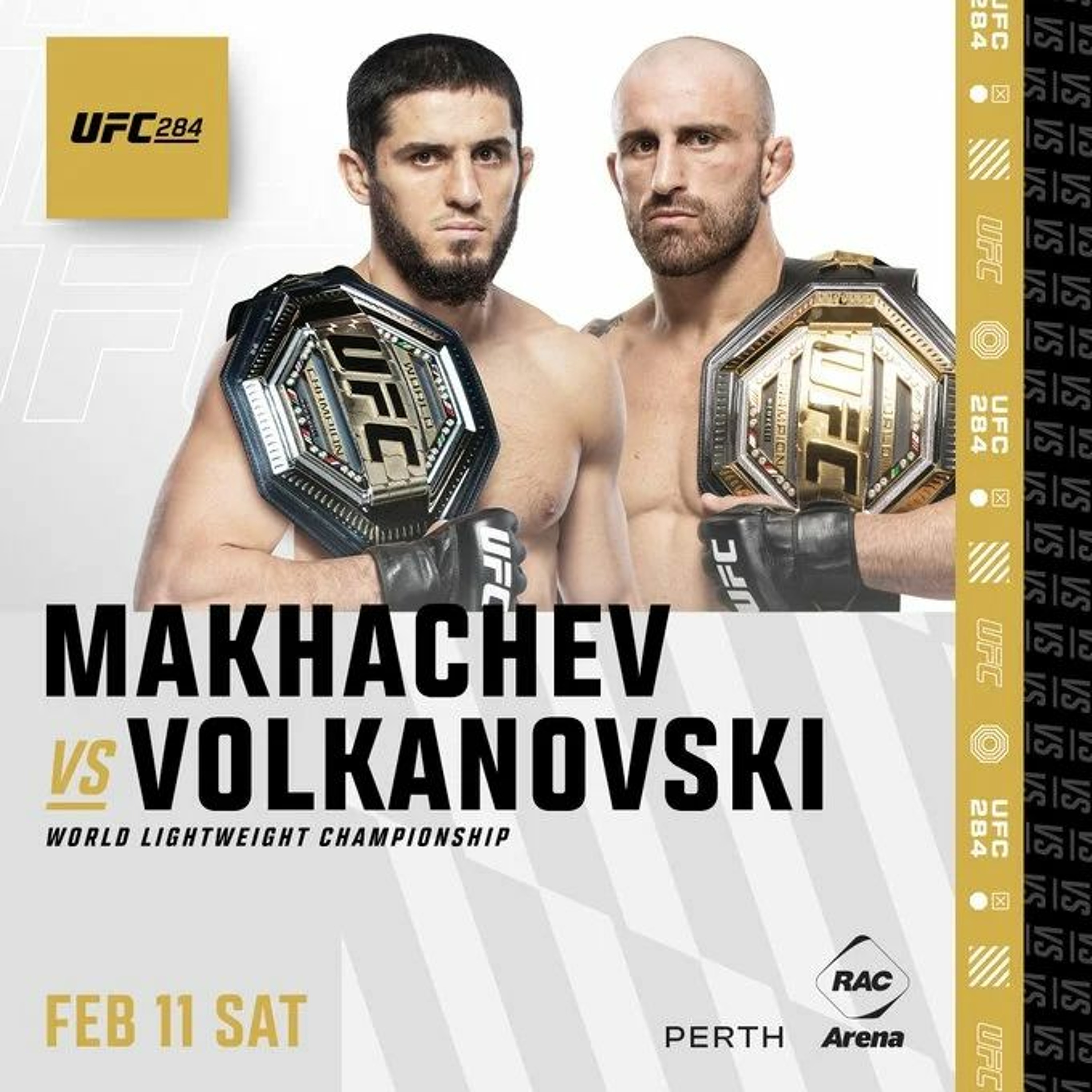 Makhachev vs. Volkanovski (AMP'd) | UFC 284 Countdown #MMA #UFC #UFC284 episode artwork
