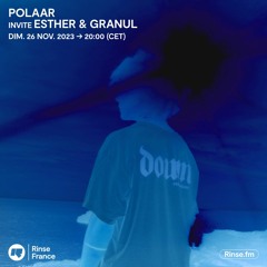 POLAAR invite Esther & Granul - 26 Novembre 2023