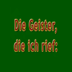 die geister die ich rief