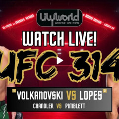 Diego Lopes vs Alexander Volkanovski – UFC 314 Full Fight Card & Live PPV