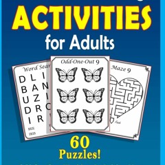 Read Fun and Relaxing Activities for Adults: Puzzles for People with Dementia