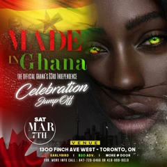 GHANA 63 INDEPENDENCE PARTY MIX || MADE IN GHANA TORONTO