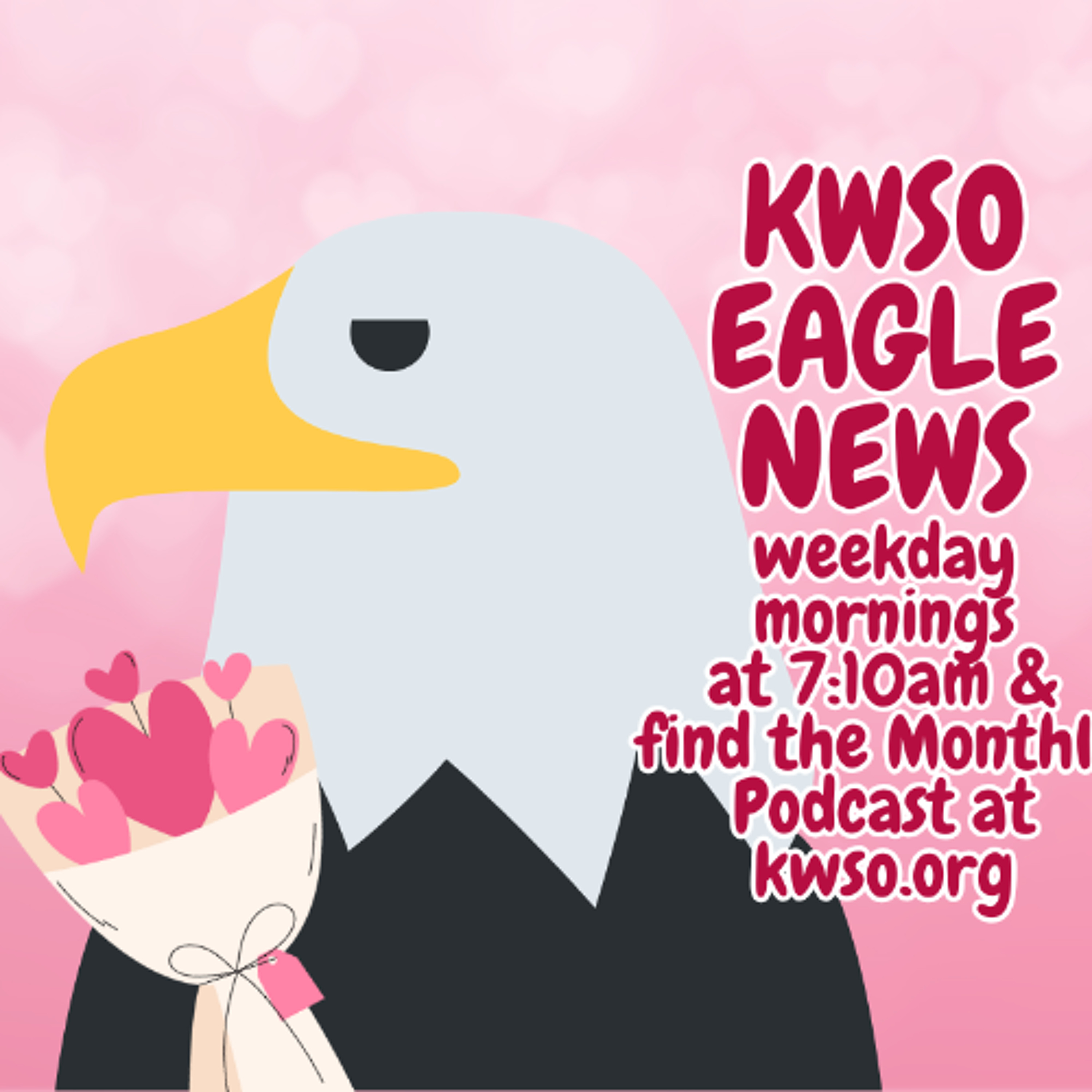WSK8 Eagle News Feb 2025 - KWSO Eagle News Podcast episode artwork