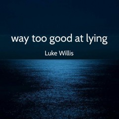 way to good at lying by Luke Willis