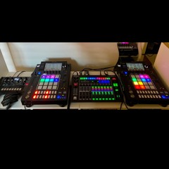 Franz F Dj Set Live Techno 130 Bpm (with 2 Pioneer Djs1000, Roland Mx-1 and Toraiz As-1)