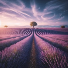 Lavender Field (Sped Up + Slowed + Reverb)